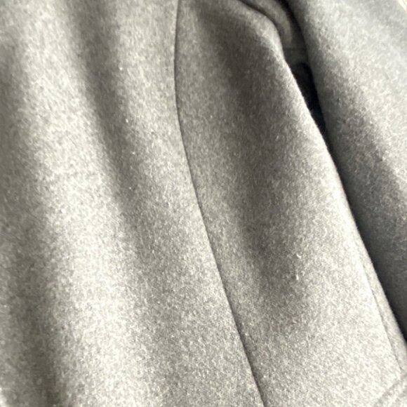 1 Madison Luxe Outerwear Grey Wool Blend Long Overcoat XL - Picture 10 of 12